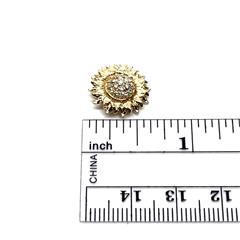 20 Diamonds .20 Carat T.W. 14K Yellow Gold 2.6g